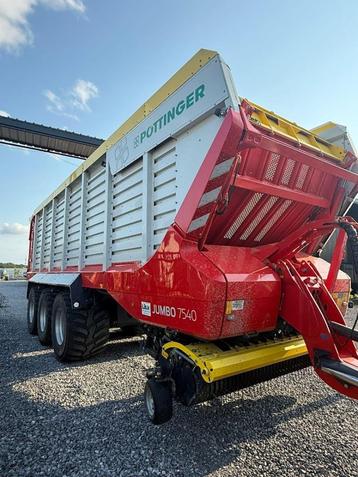 Jumbo 7540 opraapwagen beschikbaar voor biedingen