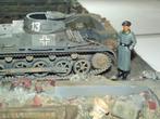 Diorama Panzer I - Echelle 1/35, Diorama, 1:35 tot 1:50, Gebruikt, Ophalen