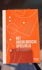 Boek het sociologische speelveld, Boeken, Ophalen of Verzenden, Nederlands, Jan Vrancken; Geert Van Hootegem; Erik Hendrickx; Stephan Par...