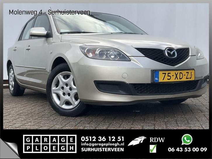 Mazda 3 1.6 S-VT Automaat Airco 5-Deurs Keurig nette Touring, Auto's, Mazda, Bedrijf, ABS, Airbags, Airconditioning, Alarm, Centrale vergrendeling