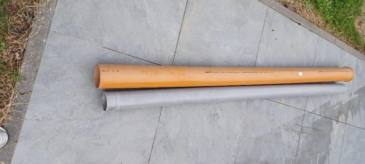 Afvoerbuizen, Doe-het-zelf en Bouw, Buizen en Afvoer, Gebruikt, Rechte buis, PVC, Minder dan 2 meter, Ophalen