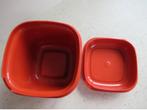 Vintage voorraaddoos met deksel Tupperware, Ophalen, Gebruikt, Oranje