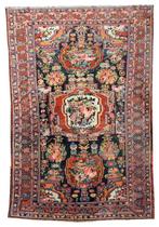 Tapis d'Orient Iran Ancien Bakhtiar Faradombeh Gol-farang, Antiquités & Art, Envoi