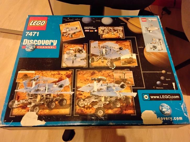 Lego 7471  Mars Exploration Rover, Kinderen en Baby's, Speelgoed | Duplo en Lego, Gebruikt, Lego, Complete set, Ophalen of Verzenden