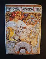 Panneau publicitaire Biscuits Lefèvre-Utile 210x150mm, Collections, Marques & Objets publicitaires, Comme neuf, Enlèvement ou Envoi