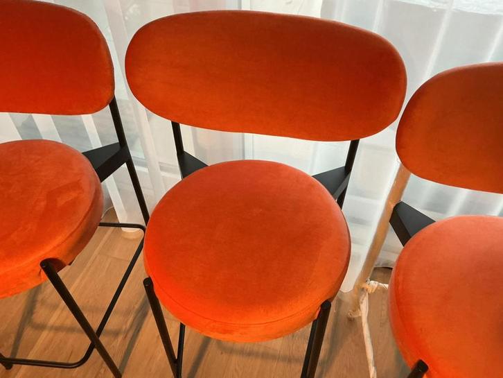 4 Fauteuils de bar neuf jamais utilises prix pour les 4, Maison & Meubles, Tabourets de bar, Neuf, Enlèvement