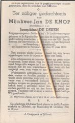 OOrlogsslachtoffer : 1940-45, Verzenden