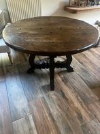 Antieken eiken tafel, Antiek en Kunst, Ophalen