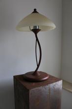 sfeerlamp vintage, Ophalen, Gebruikt, Glas, Minder dan 50 cm