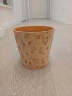Oranje bloempot, Tuin en Terras, Bloempotten, Ophalen