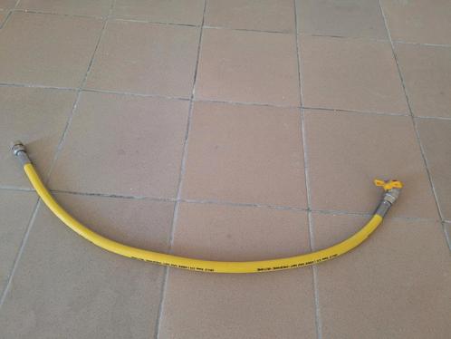 Flexibele gasdarm 100 cm voor aardgas propaan butaan, Elektronische apparatuur, Onderdelen en Toebehoren, Zo goed als nieuw, Ophalen of Verzenden