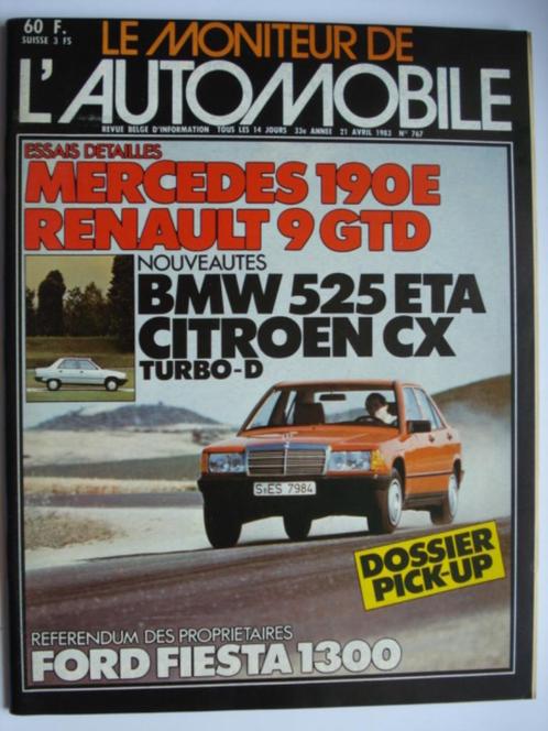 Le Moniteur de l'automobile 767, Boeken, Auto's | Folders en Tijdschriften, Zo goed als nieuw, Algemeen, Verzenden
