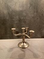 Tinnen kandelaar, Antiek en Kunst, Ophalen, Overige materialen