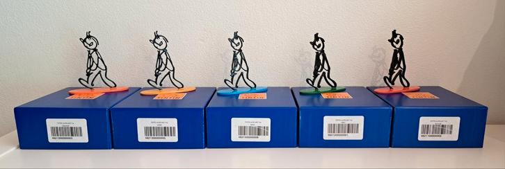 Tintin Moulinsart Pixi Alph-Art 7cm, Collections, Statues & Figurines, Neuf, Autres types