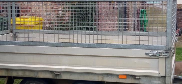 Remorque double essieux, en galvanisé, frienée, Autos : Divers, Remorques, Utilisé, Enlèvement