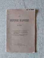 Antwerpen Anvers 1914 Guerre Oorlog Défense Fort Kanon Gas, Collections, Objets militaires | Général, Livre ou Revue, Armée de terre