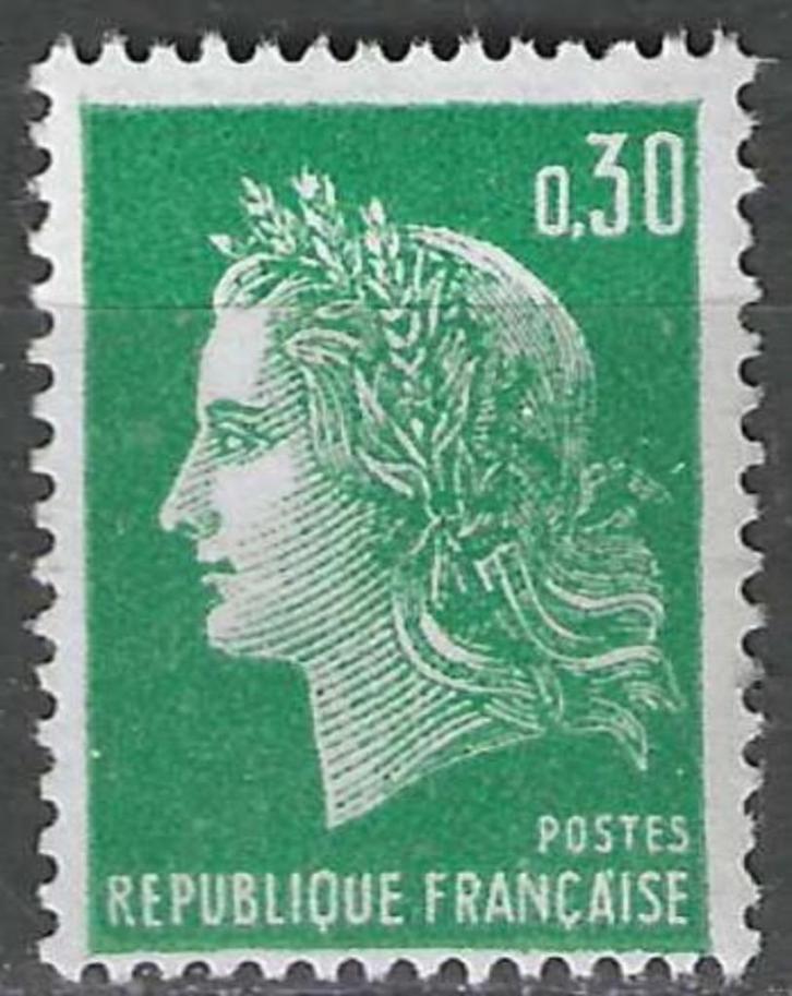 Frankrijk 1967/1969 - Yvert 1536A - Marianne de Cheffer (PF), Postzegels en Munten, Postzegels | Europa | Frankrijk, Verzenden