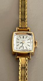 Vintage Tissot Saphir horloge in mooie werkende staat, Goud, Ophalen of Verzenden, Zo goed als nieuw