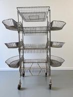Vintage ijzeren rek / etagere / display, Ophalen of Verzenden