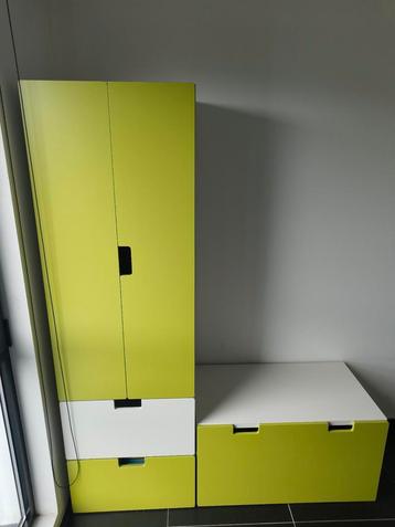 Hippe Limoengroene Kasten Set: Perfect voor de Kids! beschikbaar voor biedingen