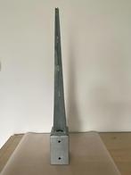 Paalhouder punt 9x9x75 cm, Ophalen of Verzenden, Nieuw, Minder dan 180 cm, Palen