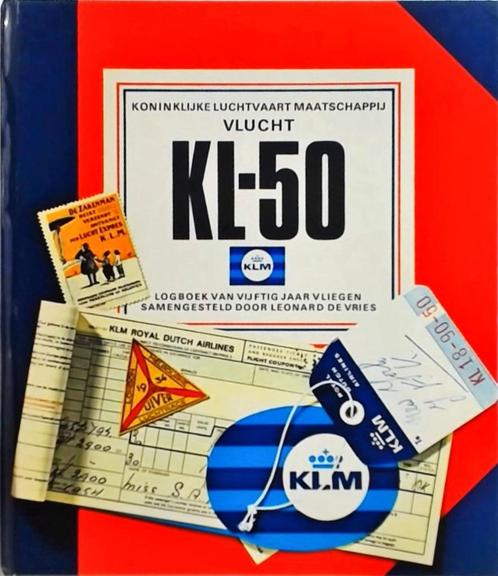 KLM VLUCHT KL-50, Verzamelen, Luchtvaart en Vliegtuigspotten, Zo goed als nieuw, Boek of Tijdschrift, Ophalen of Verzenden
