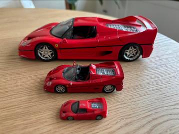 Ferrari F50 - set van 3 matching stuks beschikbaar voor biedingen