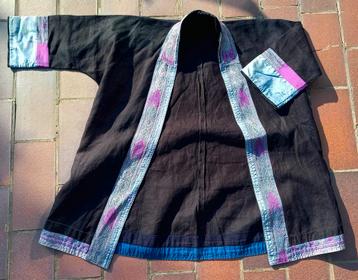 Traditioneel kledingstuk Li minoriteit, Hainan, China