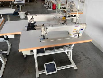 Industriële naaimachine 45cm 3voudig transport automaat 
