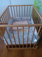 Babypark met bekleding en matrasje, Kinderen en Baby's, Ophalen, Gebruikt