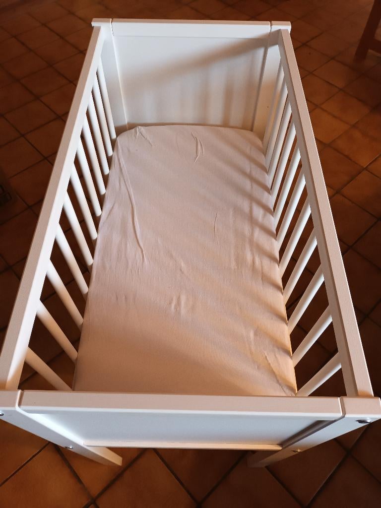 Babybed klein, Ophalen, Nieuw, Minder dan 140 cm, Matras