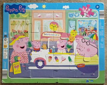 Peppa Pig puzzel 12 stuks beschikbaar voor biedingen