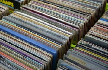 400+ stuks LP's - 60's - 70's - 80's beschikbaar voor biedingen