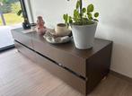 Bruine ophang kast, Huis en Inrichting, Tafels | Salontafels, Ophalen of Verzenden, Zo goed als nieuw
