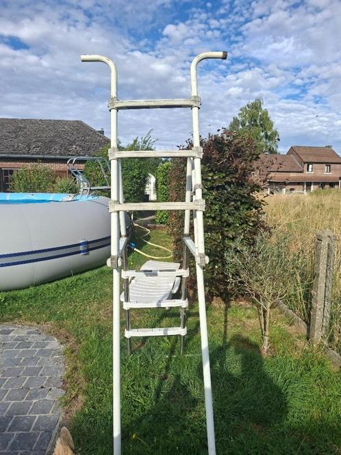 Zwembadladder, Tuin en Terras, Zwembad-toebehoren, Gebruikt, Ladder, Ophalen
