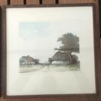 Litho van Dirk Baksteen 'Mulle Zandeweg', Antiek en Kunst, Kunst | Litho's en Zeefdrukken, Ophalen of Verzenden
