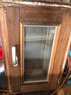 Padoek ramen met dubbel glas bandraam en draai-kip ramen, Doe-het-zelf en Bouw, Ophalen, Gebruikt