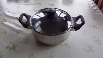 Inox Kookpot 2,5 l - met deksel beschikbaar voor biedingen