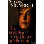 Book Nostalgia is niet meer wat het was, SIGNORET.S, Gelezen, Ophalen of Verzenden