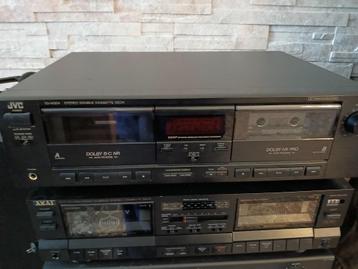 JVC TD-W304 Recorder met twee cassettes HX pro