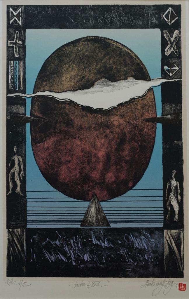 Lithografie – Charles van Gisbergen, Antiek en Kunst, Kunst | Litho's en Zeefdrukken, Ophalen