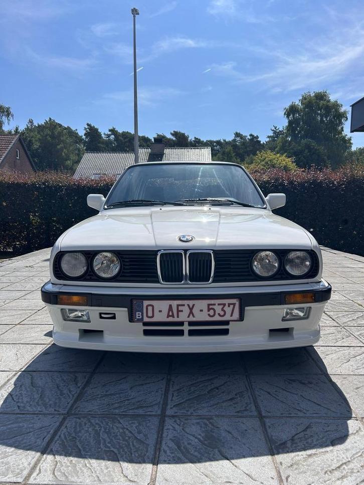 BMW E30 316I, Auto's, BMW, Particulier, 3 Reeks, Mistlampen, Radio, Benzine, Berline, 5 deurs, Handgeschakeld, Wit, Grijs, Leder en Stof