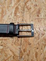 HUGO riem van generfd leer met zilverkleurige hardware, Enlèvement, Comme neuf, Hugo boss