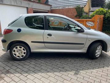 Peugeot 206 | BJ2007 | 161183 km, Autos, Argent ou Gris, Boîte manuelle, Noir, 5 places