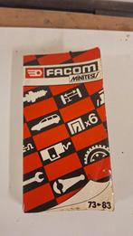 facom minitest afstelgegevens wagens bwj 73 tot 83, Enlèvement ou Envoi, Comme neuf