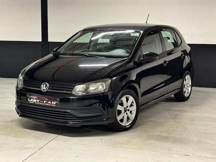 VOLKSWAGEN POLO 1.2i BENZINE-AIRCO-CARPLAY-GEKEURD-GARANTIE✅, Auto's, Volkswagen, Bedrijf, Te koop, Polo, ABS, Adaptieve lichten