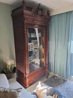 Antieke vitrine met spiegel leggers kan ook dienen als halka, Huis en Inrichting, Ophalen