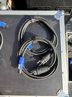 Lot Câble Powercon 1M|2M|3M|5M, Muziek en Instrumenten, Kabels en Stekkers, Ophalen, Zo goed als nieuw, Licht