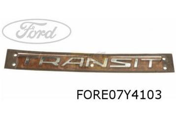 Ford Transit embleem tekst ''Transit'' achterzijde Origineel beschikbaar voor biedingen