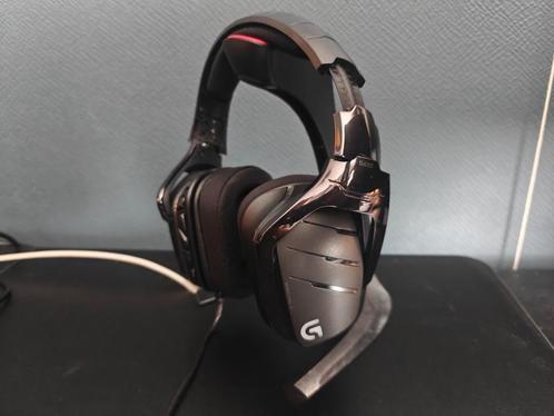 Logitech G633 koptelefoon, Informatique & Logiciels, Casques micro, Comme neuf, Over-ear, Filaire, Casque gamer, Microphone repliable